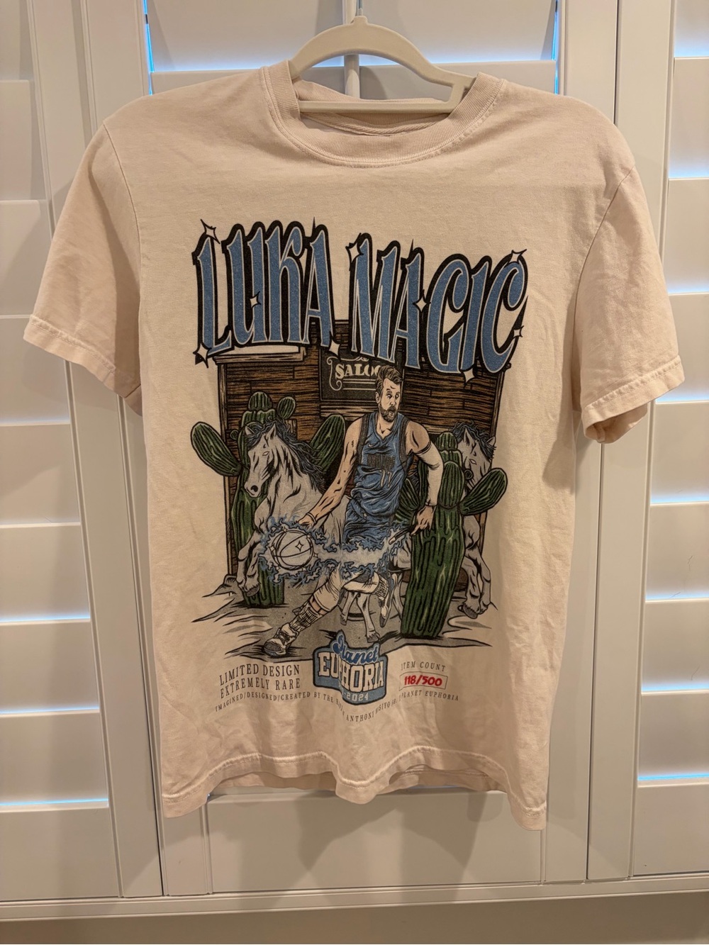 Planet Euphoria x Anthony Wasiyo Jr. "Luka Magic" Luka Dončić Graphic T-Shirt